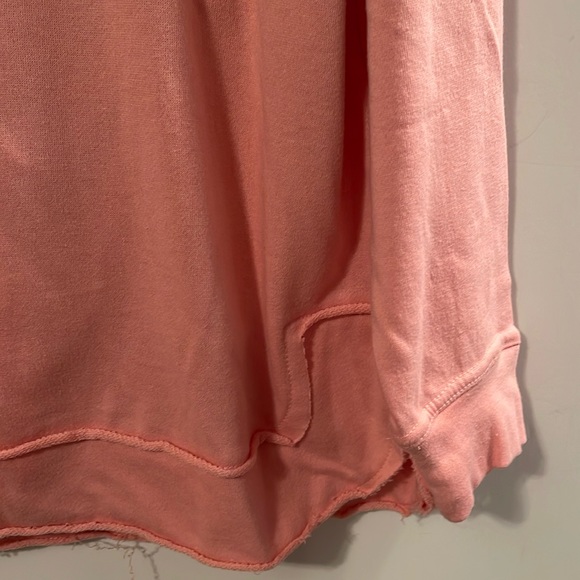 NWT Wonderly Studio Pink Peony Adore Texture Hooded Sweatshirt - Picture 10 of 16